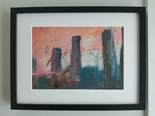 Atardecer tormentoso