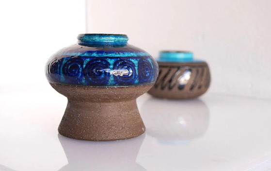 Image 1 of Mid-century modern studio art ceramic vase by Inger Persson for Rörstrand, 1970s