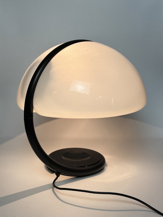 Image 1 of Mid-Century Italian Design Serpente Table Lamp by Elio Martinelli for Martinelli Luce, Italy, 1965 