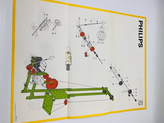 Image 1 of Lot of 11 technical diagrams for Philips games, 1967