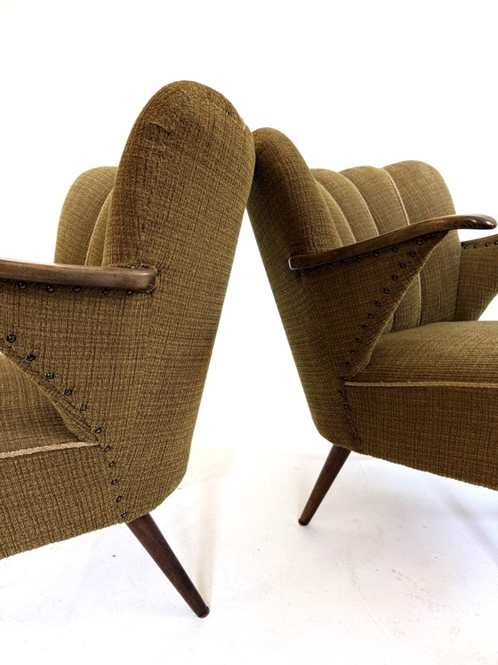 Image 1 of Set van 2 vintage cocktail fauteuils ‘60
