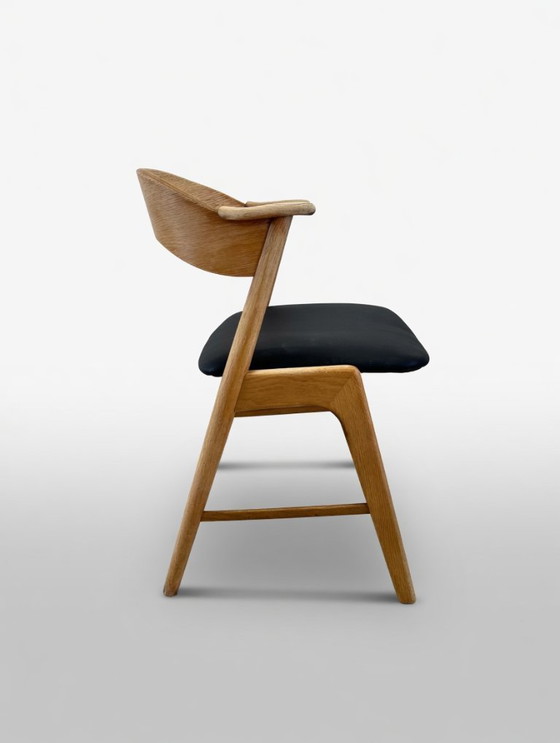 Image 1 of Kai Kristiansen Modell 32 Esszimmerstühle, Korup Møbelfabrik.