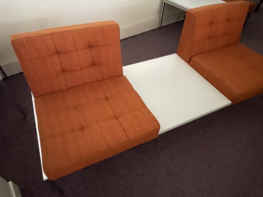 Samouraï Airborne 2-seater sofa by Joseph André Motte