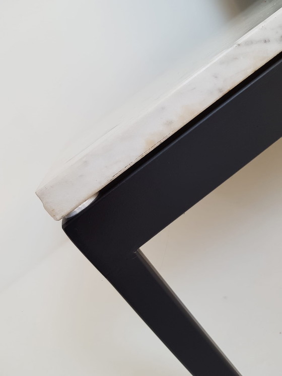 Vintage Artifort 070 Kho Liang Le Bank Marmer Tafel De Ploeg – 3-5 zitsbanken, Marble, Metal (photo 13 of 15)