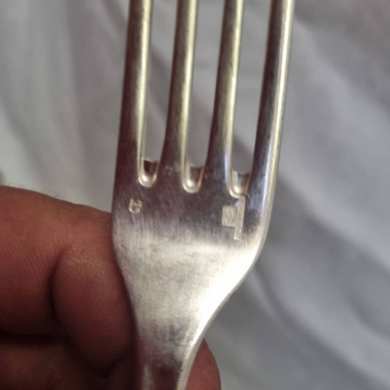 Image 1 of Christofle Art Deco flatware
