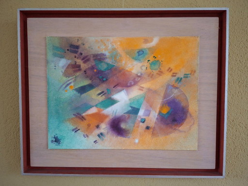 Gemälde in Eitempera-Technik. Anthroposophisches Werk von Hans-Dieter Appenrodt.