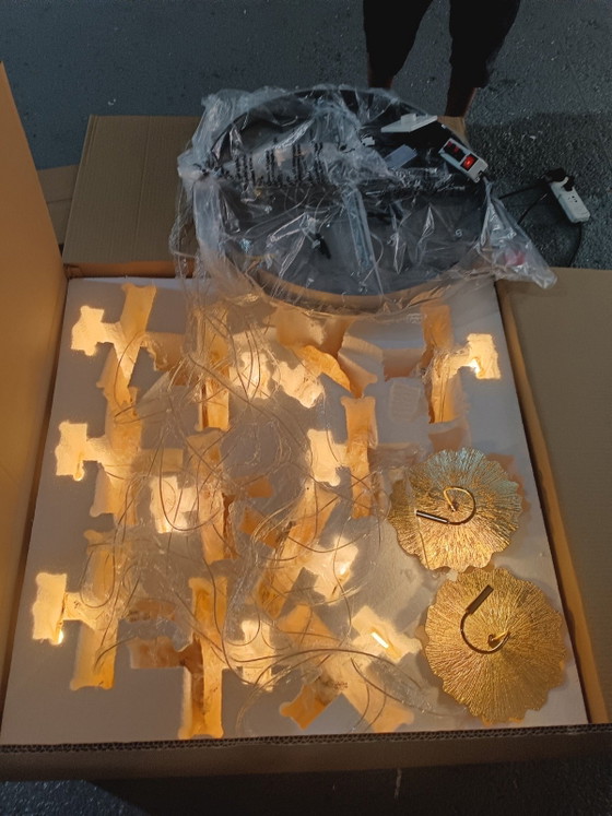 Image 1 of Lámpara colgante de diseño goud – LED – Ø60 x H280 cm – Modelo 8827P/13