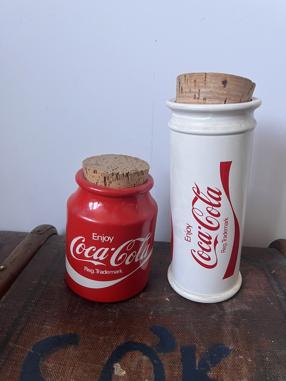 Image 1 of Vintage Coca-Cola jars