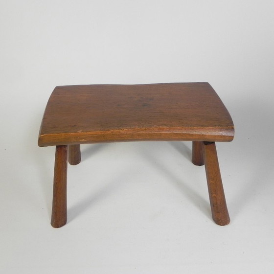Tabouret vintage en tronc de chêne, années 1960 – Wood (photo 9 of 18)