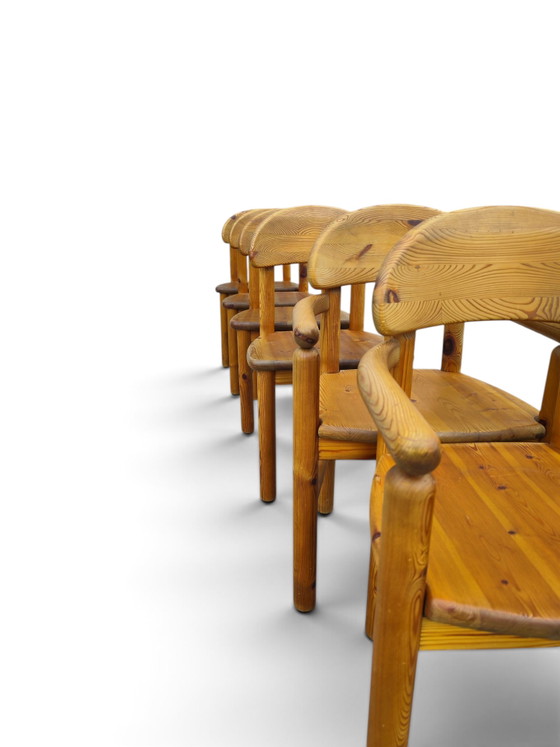 6 sedie in pino stile Daumiller – Sedie da pranzo, Wood (photo 3 of 8)
