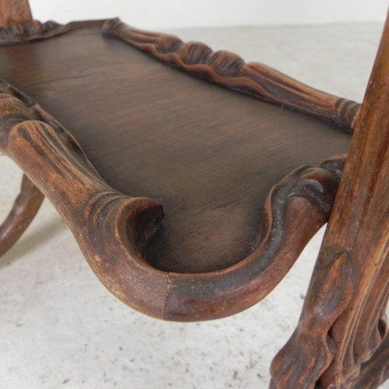 Image 1 of Jugendstil-Teetisch im Stil von Emile Galle