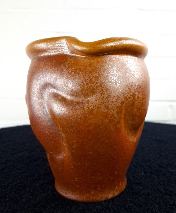 Image 1 of Vintage Art deco Fons Decker Fonzie vase Gouda Holland