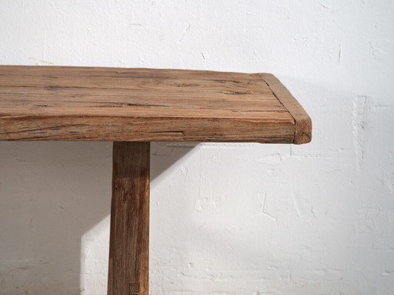 Antique bench table in solid wood – Shandong, circa 1930 – Dining tables (photo 40 of 40)