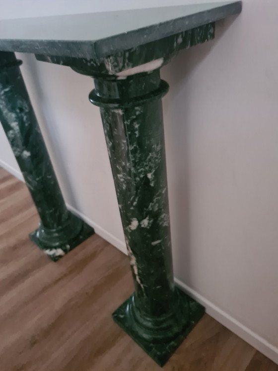 Image 1 of Side table marble