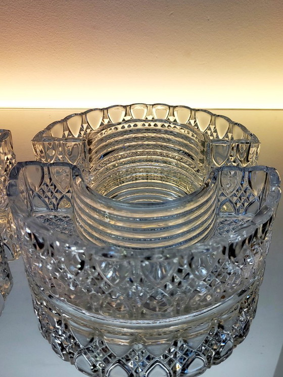 Image 1 of Val saint lambert art deco tischmitte oder mittelstück