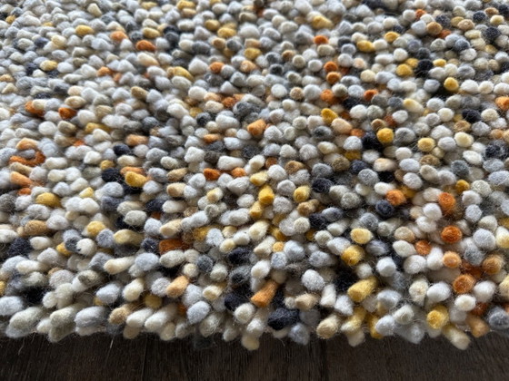 Image 1 of Brink & Campman Dots – Tapis design à poils longs (220 × 280 cm, nouveau modèle d'exposition)