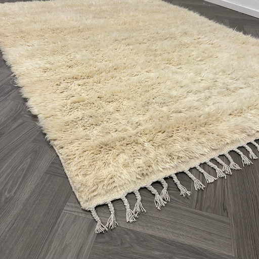 Brinker Afghano White Naturel Vloerkleed 170x230cm