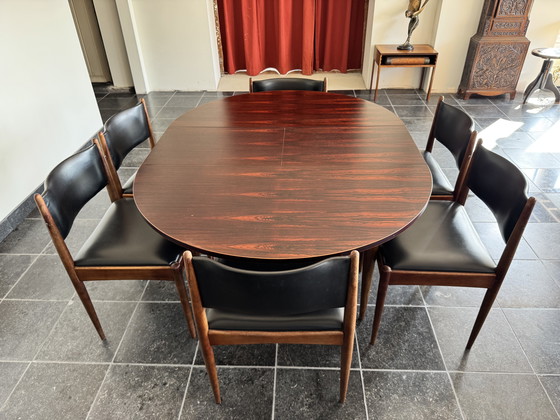 Image 1 of Danish Design Table and Chairs V-Form