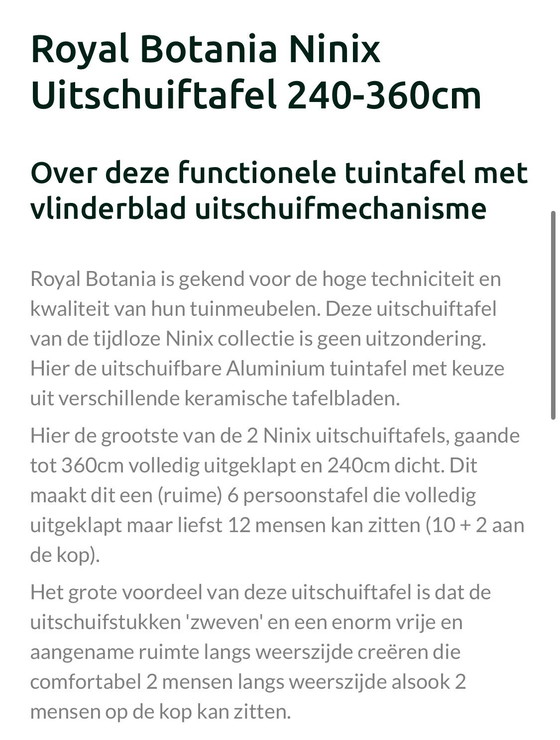 Image 1 of Garden Set Royal Botania