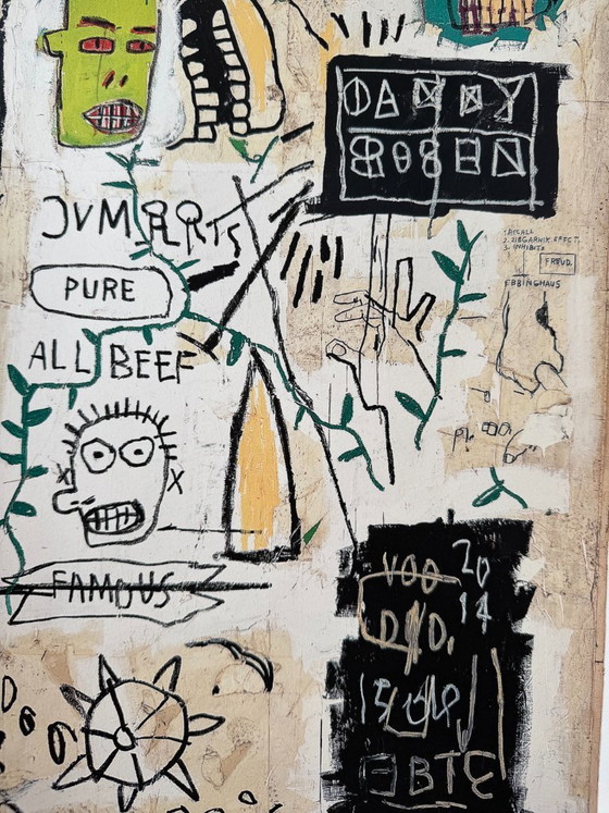 Jean Michel Basquiat (1960-1988), Danny Rosen, 1983, Droits d'auteur de la succession de Jean Michel (photo 2 of 7)