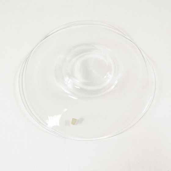 Image 1 of Large glass fruit plate by Erwin Eisch, Germany, 1960s