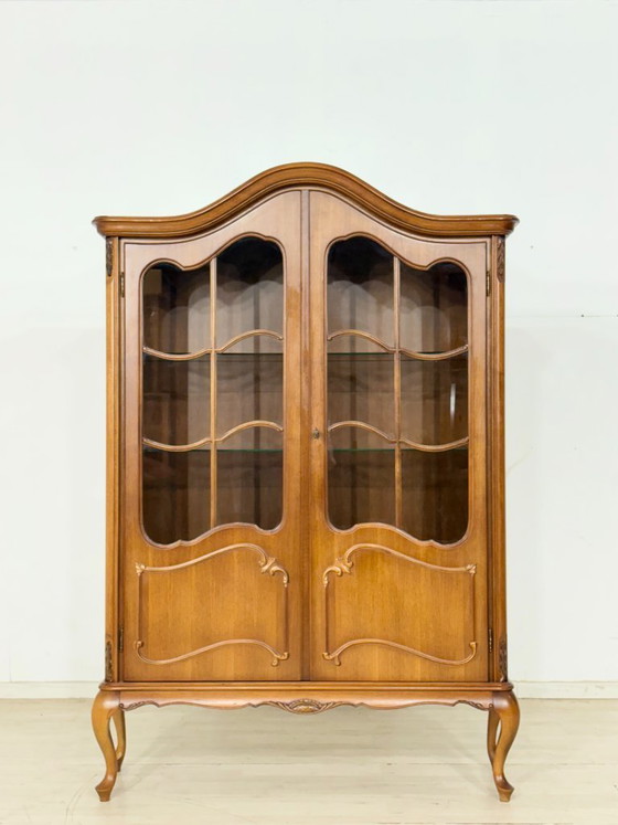 Image 1 of Elegante barokke vitrinekast / Chippendale vitrinekast / displaykast
