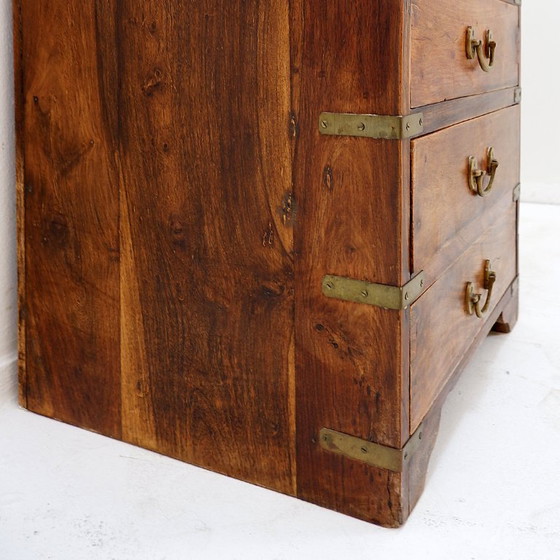 Image 1 of Commode de campagne haute du XIXe siècle, vers 1880.