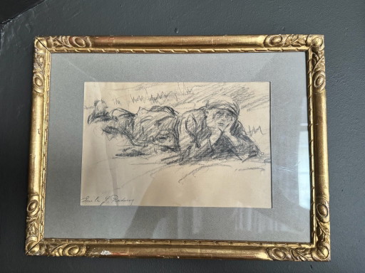 Zeichnung von Emile J Patoux