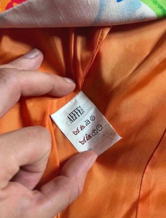 Moschino Couture Vintage 100% Silk Blazer Made in Italy IT42 EU38 – Overige tassen (photo 12 of 34)