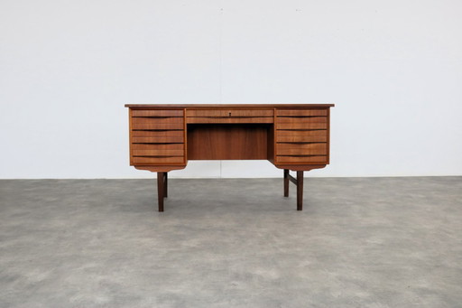 Vintage teak Deens bureau