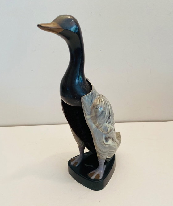 Image 1 of 2 Vintage Engelse borstels, als eend