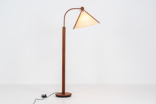 Teak Floor Lamp by Domus (Germany, 1970s)