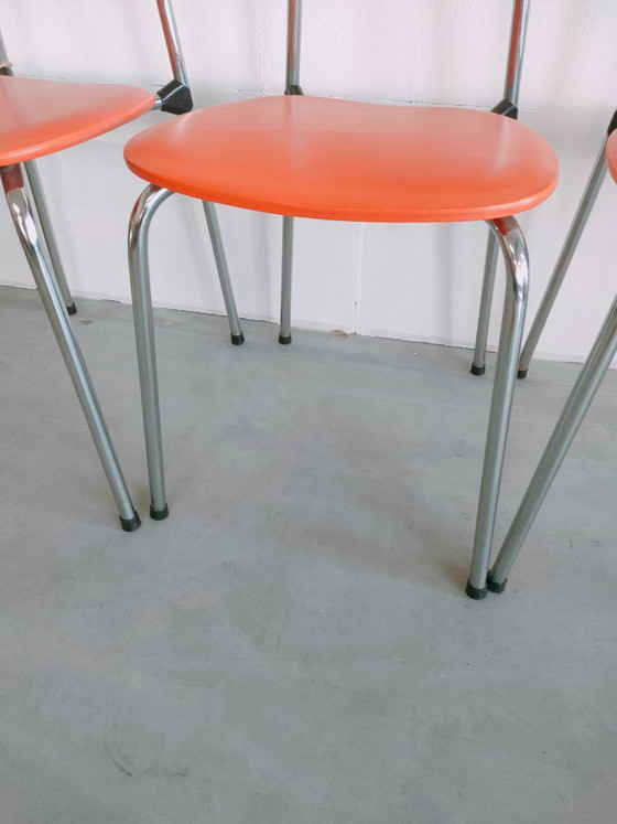 Chaises de cuisine vintage des années 1970 (« chaises tubulaires Brabantia ») – Chaises de salle à manger (photo 14 of 16)