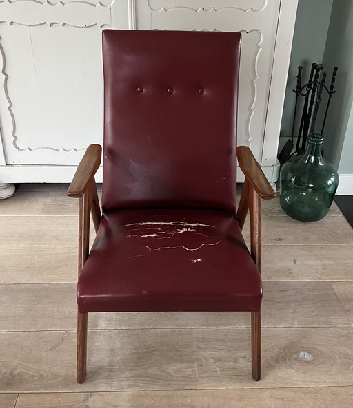 Fauteuil Louis van Teeffelen jaren 60 