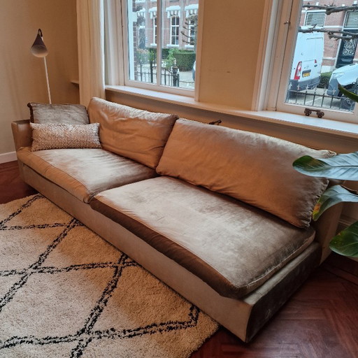 Linteloo Lounge-Sofa – luxuriöser Samtbezug