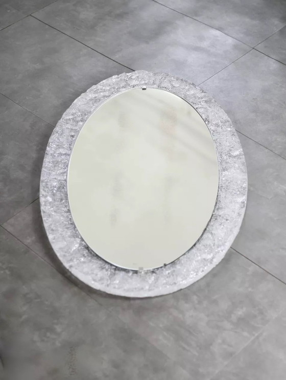 Image 1 of Specchio in plexiglas satinato, anni &#39;70