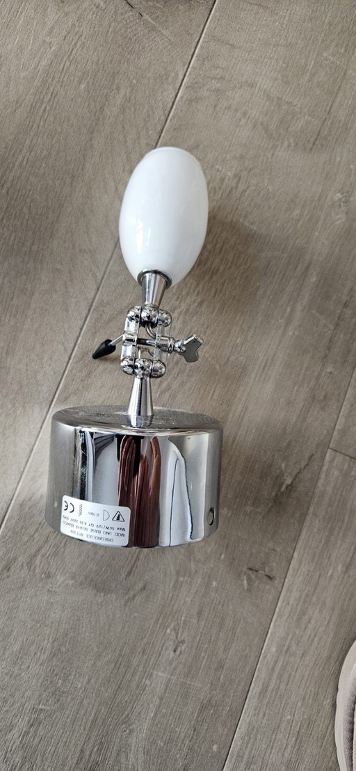 Beautifully designed spotlight from the brand Disegnoluce Soave Bianco – spotjes, Glass