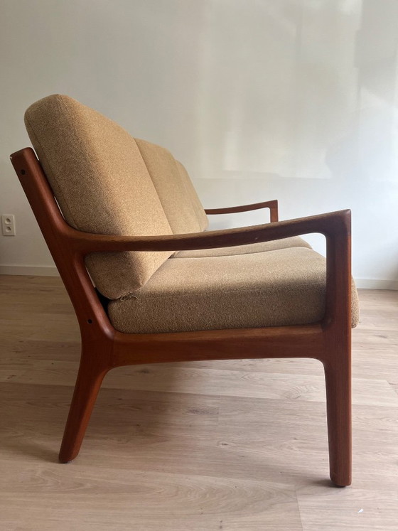 Vintage Teak Three-seater CADO Ole Wanscher – 3-5 seaters, Wood (photo 10 of 11)