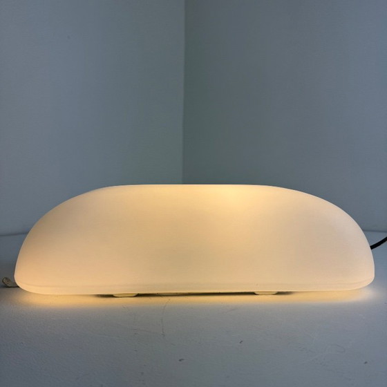 Image 1 of Vintage rechthoekige opalen wandlamp "VITOUVER" XL