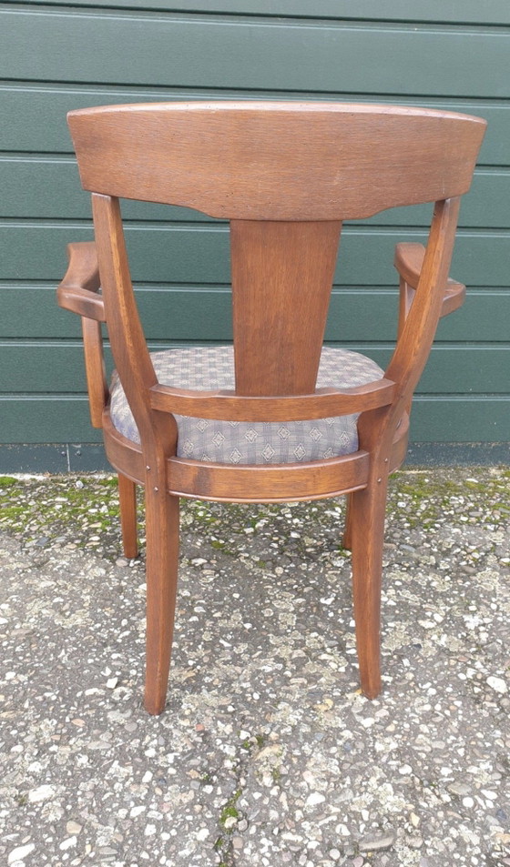 Image 1 of 4 Bannink jugendstil eetkamer armstoelen 