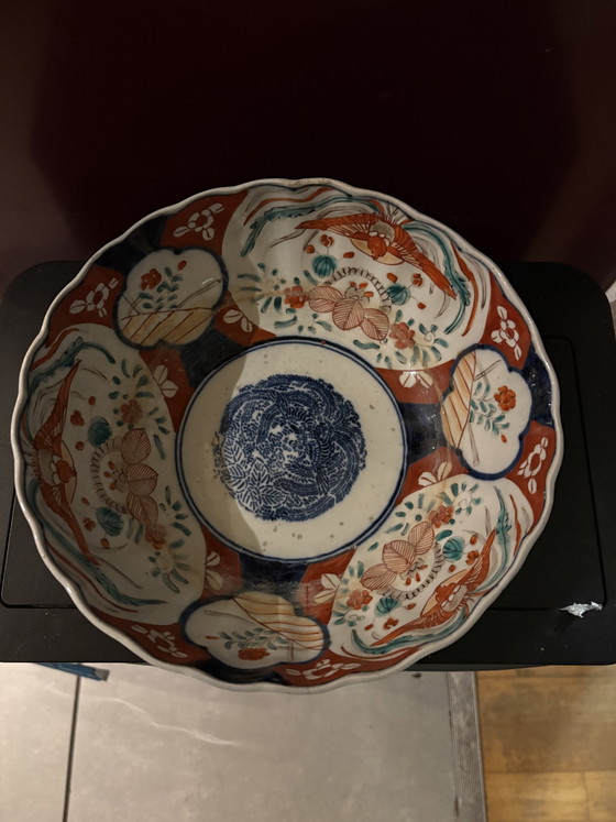 Hermoso cuenco japonés antiguo Imari de 24 cm. – Porcelain (photo 3 of 9)