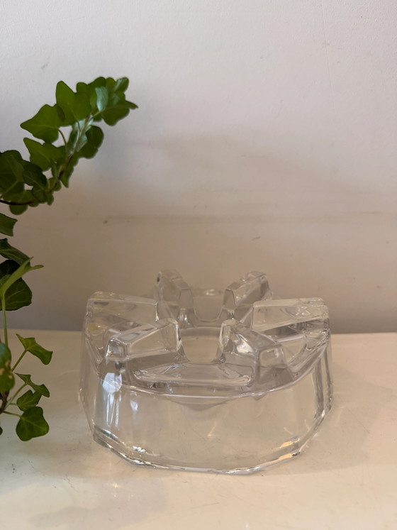 Portacandele Mid Century in blocco di vetro – Mid Century Modern (photo 3 of 4)