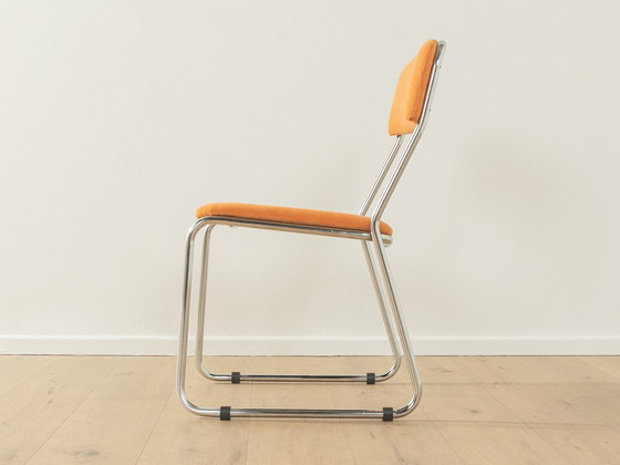 Image 1 of 4x Chromen Stoelen, 1970 Vintage