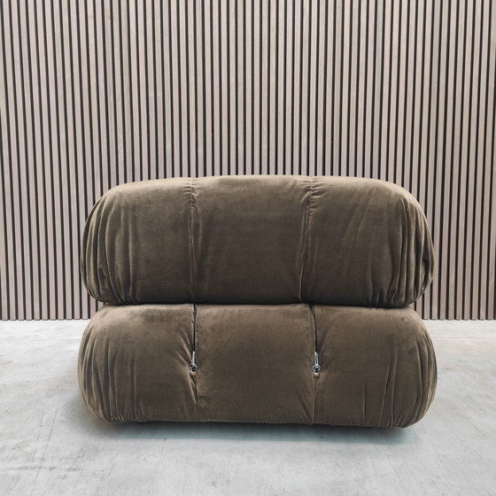 Image 1 of B&B Italia Camaleonda Element - Vintage in Moss Green Premium Fabric