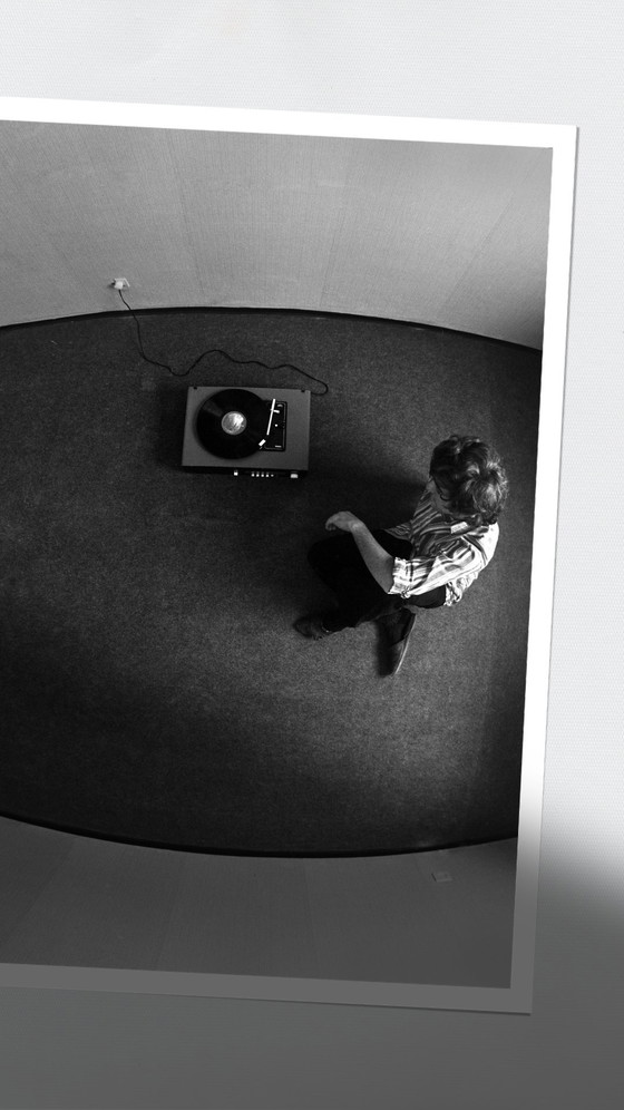 Image 1 of 1x mid-century fine art, Man with the Record Player, 1960s