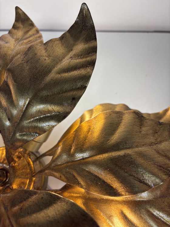Exklusive Hans Kögl Hollywood Regency Wand- / Deckenleuchte – Wandleuchten, Metal, Brass (photo 9 of 14)