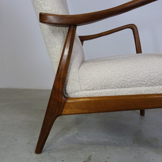 Image 1 of Fauteuil à dossier haut Bovenkamp | Design vintage années 50
