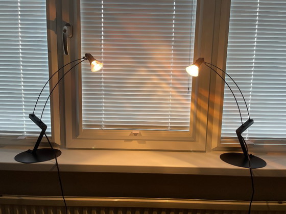 Image 1 of 2 Stück postmoderne IKEA Rapid Tischlampen