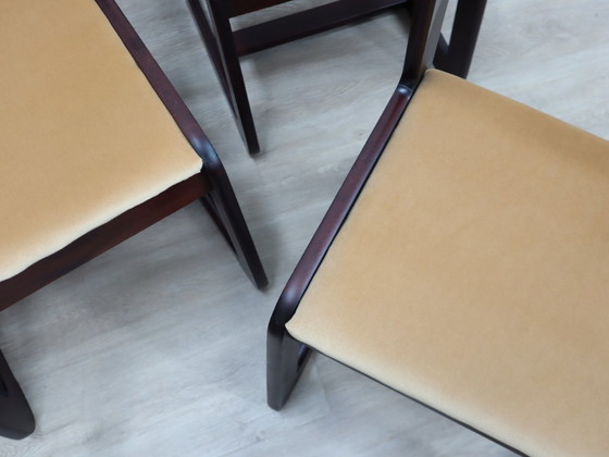 Image 1 of Ensemble de 6 chaises à repas Mario Sabot, Italie 1970