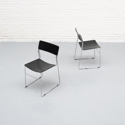 Minimalist Sultana Chairs Arrben Italy Set Of 2